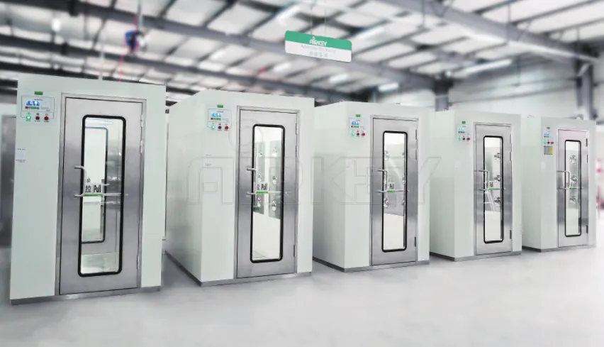 Airkey sliding door goods air showers