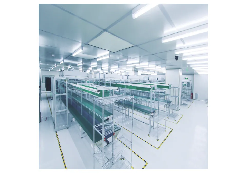 Airkey clean assembly line